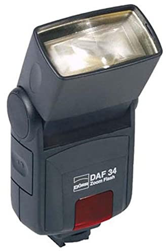 Dörr 370909 DAF-34 Zoom Systemblitzgerät für Sony Kamera mit Multi Interface Shoe Anschluss