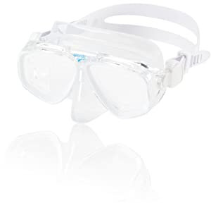 Speedo Adventure Dive Mask, Black/White, One Size