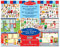 Melissa & Doug Wiederverwendbare Stickerbücher Meine Stadt | Reiseaktivitäten für Kleinkinder | Wiederverwendbare Sticker ideal für unterwegs im Auto oder Flugzeug |Kinderbücher Alter 3-4 Jahre