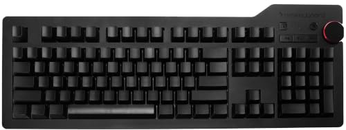 Das Keyboard 4 Ultimate Mechanische Tastatur Unbeschriftet QWERTY US Layout - 104 Tasten, Cherry MX Brown Soft Clicky, 2 Ports USB 3.0, Multimediataste, NKRO, Aluminium-Abdeckung (DASK4ULTBRN-USEU)