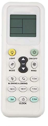 Calvas, telecomando universale 1000 in 1, 433 MHz, per condizionatore d’aria condizionata in Europa, America, tutti i climatizzatori