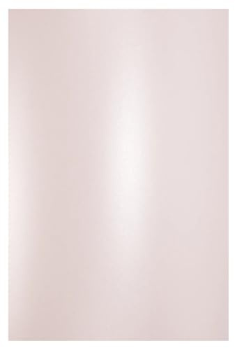 Netuno 100 cartoncini perlati rosa pallido A4 21 x 29,7 cm 250g Aster Metallic Candy Pink cartoncini perlescenti per lavori artistici fai da te decorazione stampabili carta perlescente madreperla