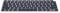 kwmobile Silikon Tastaturschutz für Apple MacBook Air 13 2018 2019 2020 A1932 - QWERTY US Keyboard Cover Abdeckung - Schwarz