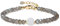COAI Geschenkideen Damen Glücksarmband aus Facettiertem Labradorit und Mondstein Strangarmband