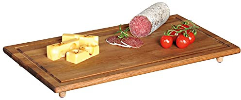 Neustanlo - 2 Stück Schneide- und Abdeckplatte Edition 3 - Akazienholz - 50 x 28 x 4 cm - Ceranfeldabdeckung