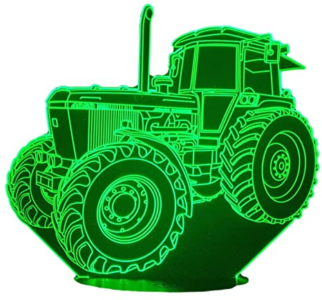3D-LED-LAMPE. JOHN D. 7650. Traktor.