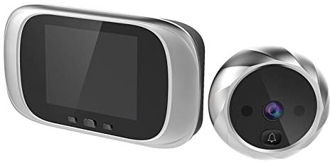 Kavolet Spioncino Elettronico, Visualizzatore Porta Digitale, Campanello, Spioncino Videocamera per Porta, Schermo LCD da 2,8 Pollici, Visione Notturna, Riprese fotografiche, per Sicurezza Domestica