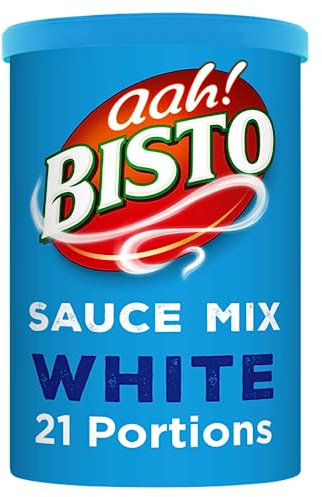 Bisto Deliciously Creamy White Sauce Mix, 185 g Drum (Pack of 1)