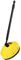 Surface Brush,Pressure Washer Rotary Surface Cleaner Accessories with Long Reach Handle, High Pressure Washer Rotary Jet Surface Cleaner Compatible with Karcher K Series K2 K3 K4 Cleaning