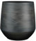 Mica Decorations Evora Blumentopf - 40x40x39 cm - Terrakotta - Schwarz