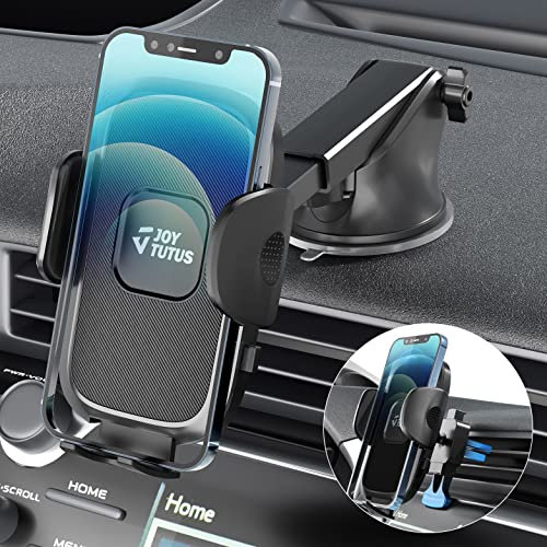 JOYTUTUS Handyhalterung Auto Saugnapf, 3 in 1 Handyhalter fürs Auto mit langem Arm, 360° Drebare KFZ-Handyhalterung für Windschutzscheibe, Autohalterung Handy für iPhone/Xiaomi/Huawei/Samsung