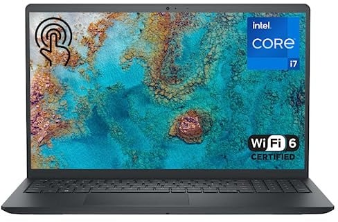 DELL 13ª generación Inspiron 15 3530 Laptop, visualización táctil FHD de 15.6 pulgadas, Intel Core i7-1355U, 16GB RAM, 1TB SSD, cámara web, HDMI, Wi-Fi 6, Windows 11 Home, negro