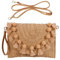 HINGTAT Sac à main en paille pour femme - Sac à bandoulière en paille tissée - Sac de fête pour soirée, 20-kaki