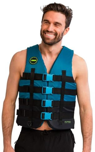Jobe Gilet di salvataggio unisex 4 Buckle Life Vest Teal XL