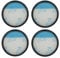 Lot de 4 filtres HEPA de Rechange compatibles avec aspirateurs Swift Power Cyclonic RO2917 RO2917EA RO2932, remplace #ZR904301