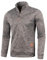 Half Zip Pullover Herren Ohne Kapuze Männer für Solid Arbeitspullover Oversize Winter Sport Arbeitspullover Sweater Men (DE/NL/SE/PL, Alphanumerisch, XL, Regular, Regular, Kaffee)