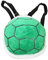 Anyhot 30 cm Rucksack aus grüner Schildkröte für Kinder, Schildkrötenpanzer aus Plüsch für Kinder, grün, M