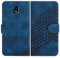 JayModCase Mobile Phone Case for Samsung Galaxy J530/J5 2017, with Card Slot, Stand Function, Magnetic, PU Leather Case, Folio Flip Case, Compatible with Galaxy J530 - Blue