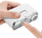 Leogony Electric Nail Clippers for Adults, 2 in 1 Automatic Nail Clipper, Electric Nail Cutter with Led Light (White)