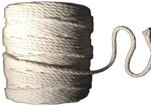 Black Barn Upholstery Supplies Cotton Piping Cord 1kg Spools 4mm