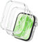 Tuocal 2 Pièces Protection Coque pour Huawei Watch Fit 3 Protection Écran, TPU Anti-rayures Protection Ecran Etui HD de Protection Couverture Complète pour Huawei Watch Fit 3