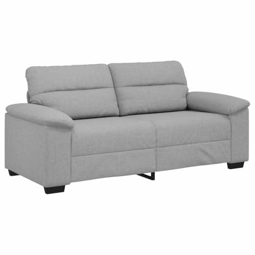 vidaXL 2-Sitzer-Sofa Wolkengrau 180x81x84 cm Stoff