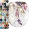 Sanilo Toilet Seat, Great Range of Colorful Toilet Seats, Stable Hinges, Easy to Mount (Feathers)