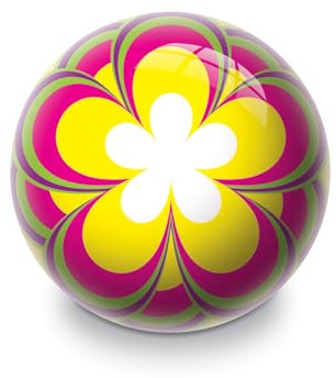 Mondo Toys – Flower – Ball 100 Gramm PVC Ø 200 – Aufblasbar – 26095