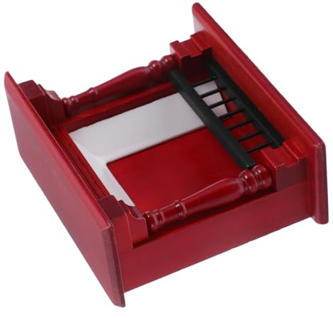 OFFSCH Chimenea De Juguete De Madera para Casa De Muñecas Decoración Muebles Accesorios De Madera para Maquetas Casa De Juguete Pequeña Escena De Cocina Paisaje