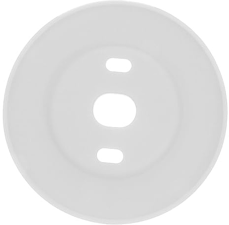 Toddmomy Thermostat Wall Plate Trim Kit Compatible with Nest Thermostat Bracket Cover High-Grade Silicone Soft Touch Protective Mounting Plate Easy Installation Home Accessory