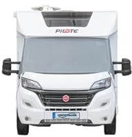 HINDERMANN Sonnenschutzmatte Screen Transparent, für Renault Master III ab 2019, Grau, Polyester, 140x35x20 cm