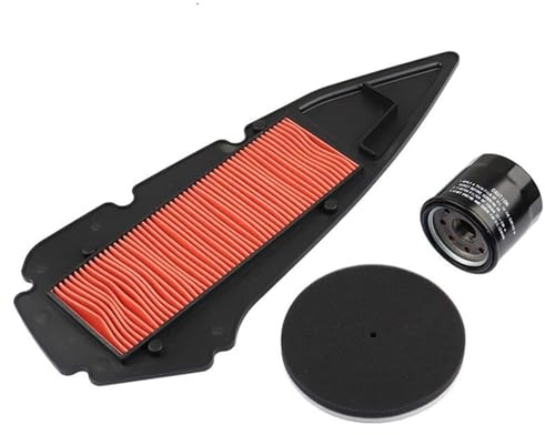 HUISI Filtri aria for motociclette, filtri olio adatti for ZONTES ZT368D ZT368E ZT368M ZT368K ZT368G 368D 368E 368G 368M, pulitore aspirazione motore