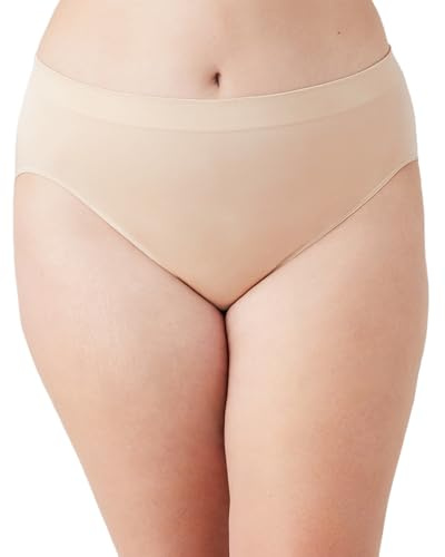 Wacoal Women's B-Smooth Seamless Full Coverage Hi-Cut Brief Panty, 834175