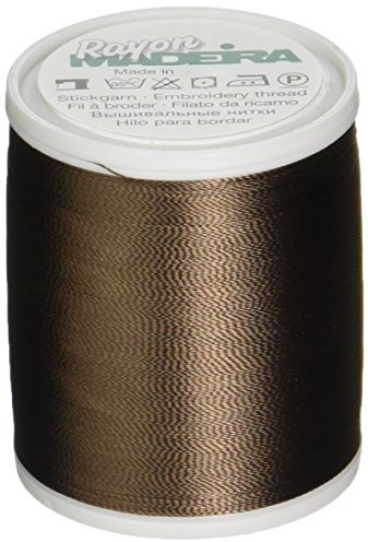Madeira 9841–1144 Rayon Stickgarn, 40 wt/1100 YD, Hellbraun
