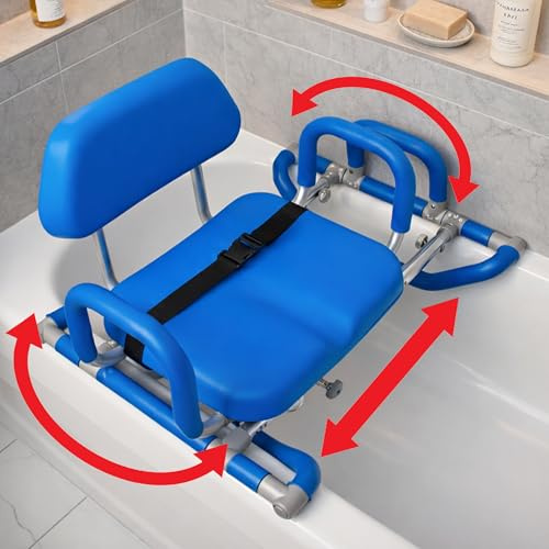 Platinum Health Badewannen- und Duschstuhl mit gepolstertem Drehsitz