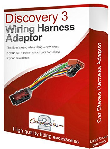 Discovery 3 CD radio stereo wiring harness adapter lead ISO converter