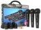 Vonyx VX1800S Dynamisches Mikrofon-Set - 3 Mikrofone mit Koffer