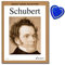 Ausgewählte Werke von Franz Schubert - Schott Piano Collection - Klavier Noten - mit herzförmiger Notenklammer
