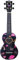 Mahalo Art Series - Sopran Ukulele - Heart (Black)