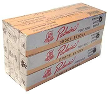 Incienso Padmini - Dhoop Sticks - King Size - 12 Cajas de 10 barritas