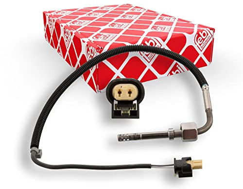 febi bilstein 100825 Abgastemperatursensor | Kompatibel mit: MERCEDES-BENZ G-CLASS, G-CLASS Cabrio, GL-CLASS, GL-CLASS, GLE, GLE Coupe, M-CLASS, M-CLASS