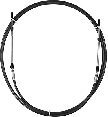 F Fityle Universal Motorsport Schwarz Gaszug Gaszug-Steuerkabel Boots-Gaszug-Steuerkabel Geeignet für Außenborder -dix ft