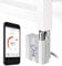 Heizpatrone für Badheizkörper mit App - Steuerung, chrom, weiss, elektrischer Heizstab für Handtuchheizkörper, elektro, Elektrobadheizkörper, anapont (1000 Watt, chrom)
