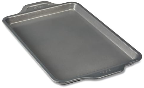 All-Clad J2570464 Pro-Release Jelly Roll Pfanne, 38,1 x 25,4 x 2,5 cm, Grau