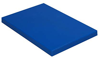 Denox 1 Tabla de cortar 500x300, hogar o profesional, color azul, PEAD, talla única