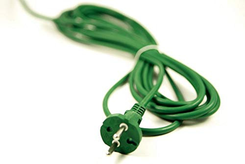 Kabel Stromkabel Anschlussleitung passend für Vorwerk Kobold VK 116, 117, 118, 119, 120, 121, 122, VT265, VT270, VT300 und Tiger 250, 251, 252, 260 Staubsauger - Länge 7m