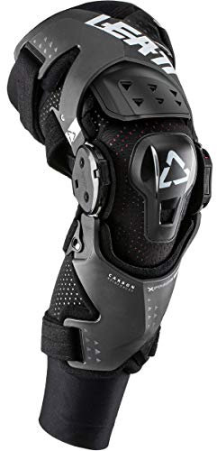 Leatt Rodillera X-Frame Hybrid PAR S X, Unisex Adulto, Black