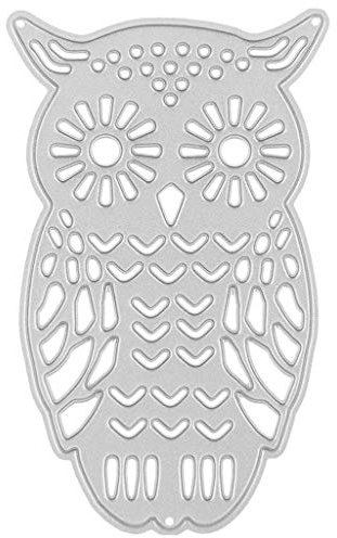 Inzopo Metall-Schablonen für DIY Scrapbooking Album Scrapbook Dekoration #2 Eule