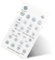 Universal Replacement Remote Control for Bose Sound Touch Wave Music Radio System I II III IV (Without Battery) White