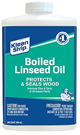 WM Barr QKLO146 Boiled Linseed Oil - 1 qt.44; Pack of 4